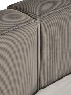 Letto Imbottito In Velluto A Coste Lennon