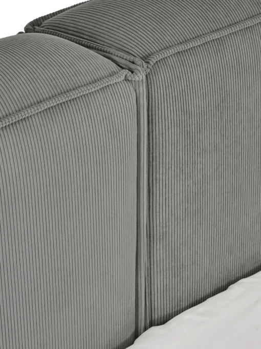 Letto Imbottito In Velluto A Coste Lennon