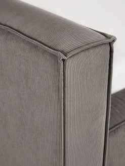 Letto Imbottito In Velluto A Coste Lennon