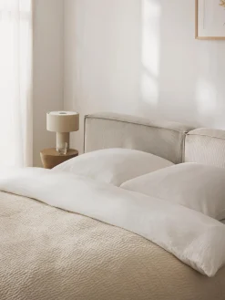 Letto Imbottito In Velluto A Coste Lennon