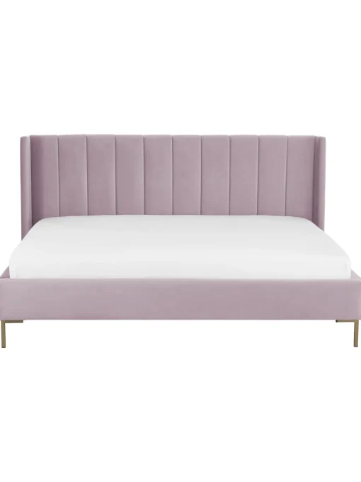 Letto Imbottito In Velluto Dusk