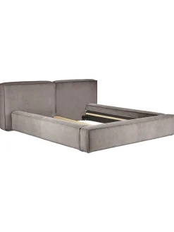 Letto Imbottito In Velluto A Coste Lennon