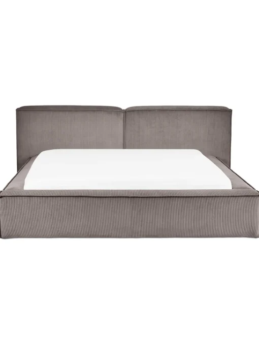 Letto Imbottito In Velluto A Coste Lennon