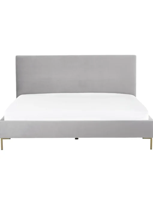 Letto Imbottito In Velluto Peace