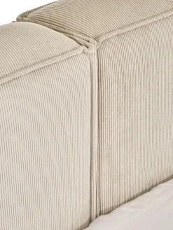 Letto Imbottito In Velluto A Coste Lennon