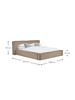 Letto Imbottito Lennon
