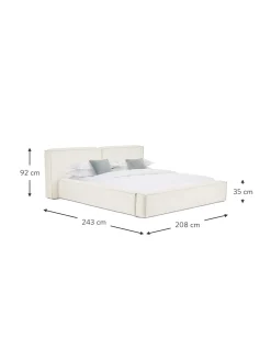 Letto Imbottito Lennon