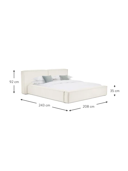 Letto Imbottito Lennon