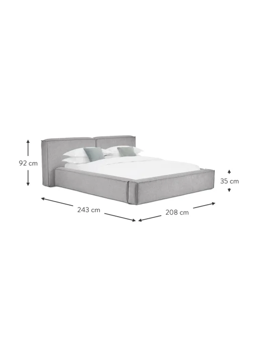 Letto Imbottito Lennon