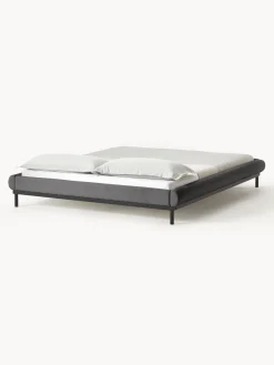 Letto Imbottito Senza Testiera Meya