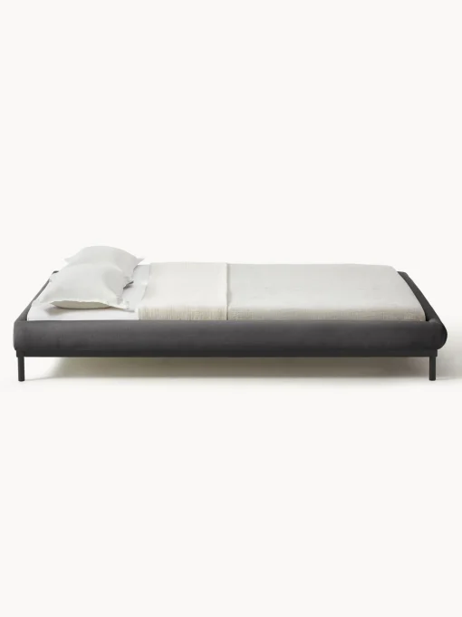 Letto Imbottito Senza Testiera Meya
