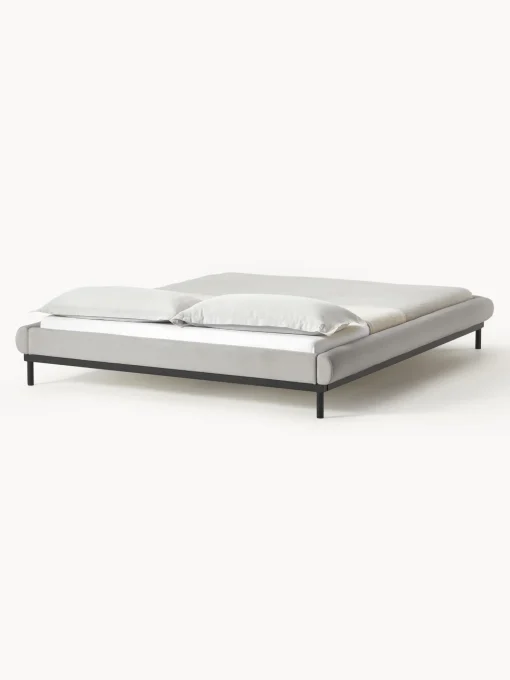 Letto Imbottito Senza Testiera Meya