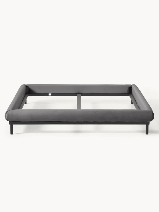 Letto Imbottito Senza Testiera Meya
