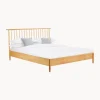 Letto In Legno Di Pino Massiccio Con Testiera Windsor