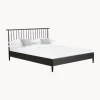 Letto In Legno Di Pino Massiccio Con Testiera Windsor