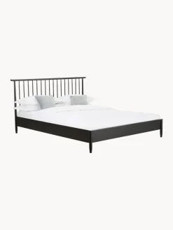 Letto In Legno Di Pino Massiccio Con Testiera Windsor