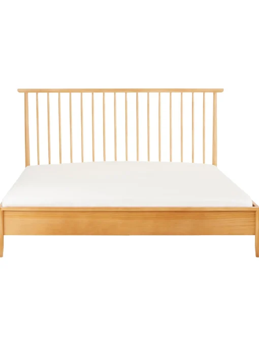 Letto In Legno Di Pino Massiccio Con Testiera Windsor