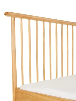 Letto In Legno Di Pino Massiccio Con Testiera Windsor