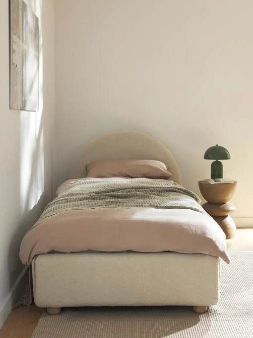 Letto Singolo In Boucle Ebba