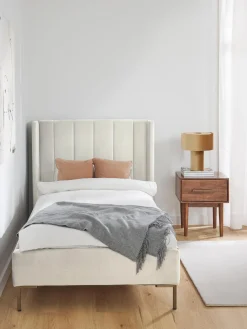 Letto Singolo In Velluto Dusk
