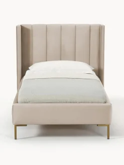 Letto Singolo In Velluto Dusk