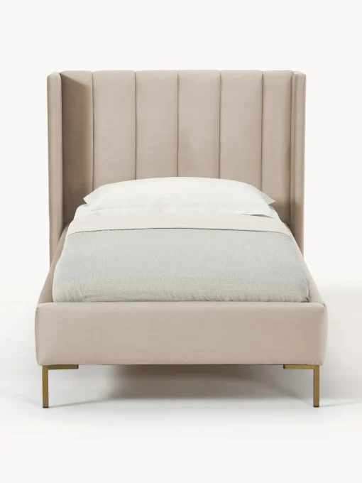 Letto Singolo In Velluto Dusk