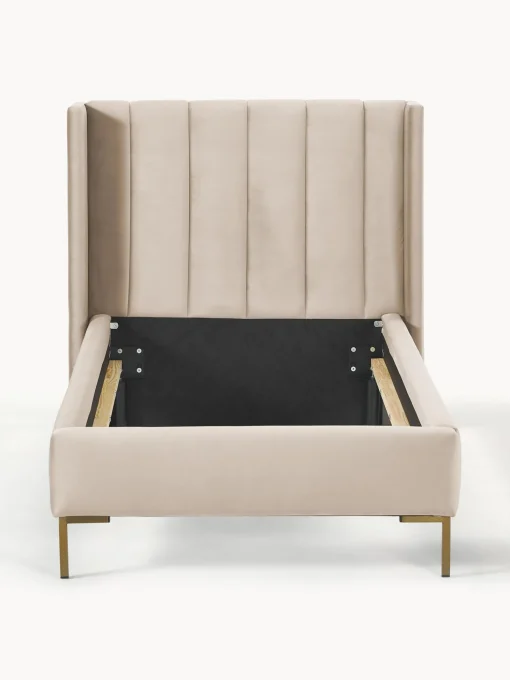 Letto Singolo In Velluto Dusk