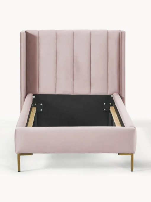 Letto Singolo In Velluto Dusk