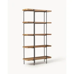 Libreria Grande In Legno Con Struttura In Metallo Renee