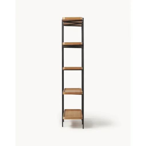 Libreria Grande In Legno Con Struttura In Metallo Renee