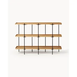 Libreria In Legno Con Struttura In Metallo Renee