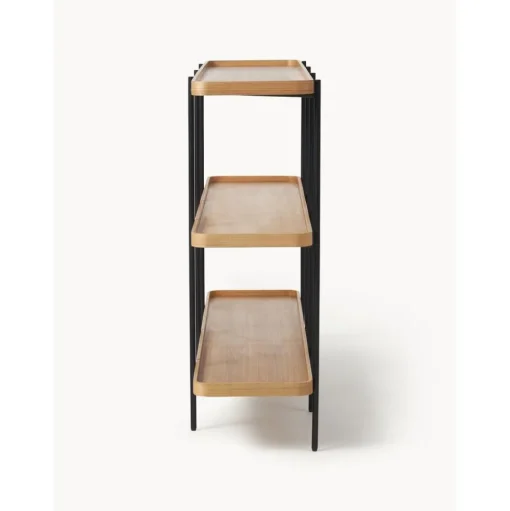 Libreria In Legno Con Struttura In Metallo Renee