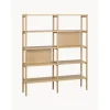 Libreria In Legno Di Quercia Holton