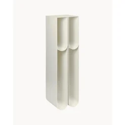 Mensola A Colonna Decorativa In Metallo Curvo
