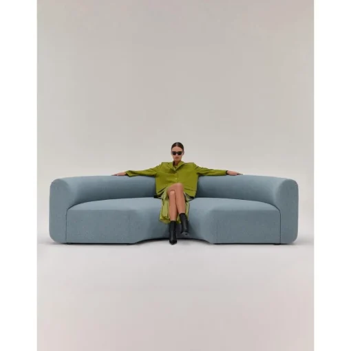 Modulo Angolare Curvo In Boucle Sofia