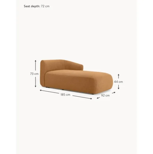 Modulo Angolare In Tessuto Boucle Sofia