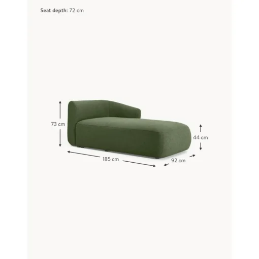 Modulo Angolare In Tessuto Boucle Sofia