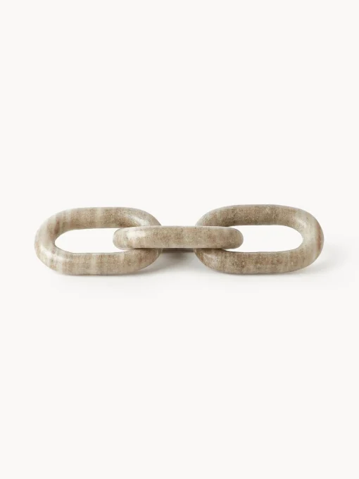 Oggetto Decorativo In Marmo Marrone Milena