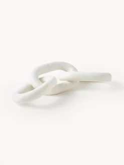 Oggetto Decorativo In Marmo Bianco Milena