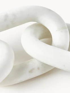 Oggetto Decorativo In Marmo Bianco Milena