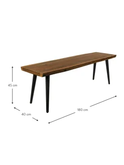 Panca Con Bordo Albero Alagon