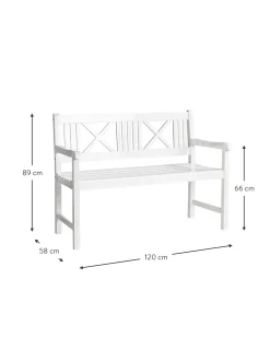 Panca Grande Da Giardino In Legno Rosenborg