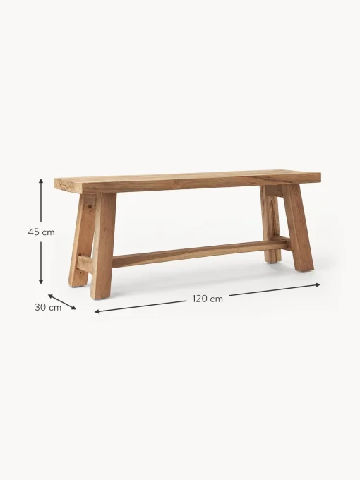 Panca In Legno Di Teak Lawas