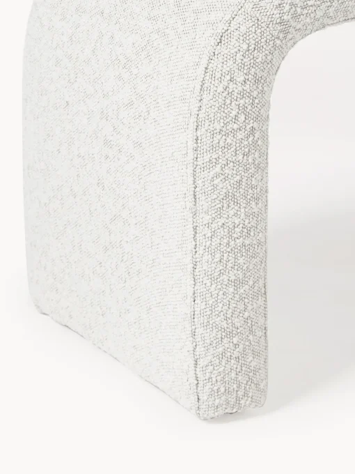 Panca Moderna Imbottita In Boucle Penelope
