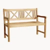 Panchina Da Giardino In Legno Di Teak Rosenborg