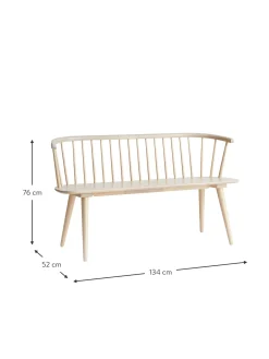 Panchina In Legno Di Caucciu Jolina