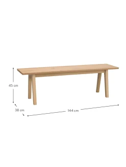 Panchina In Legno Di Quercia Melfort