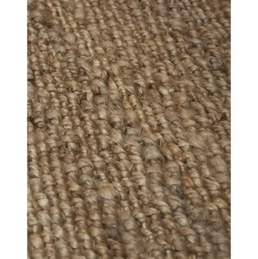 Passatoia In Juta Con Frange Taftata A Mano Naturals