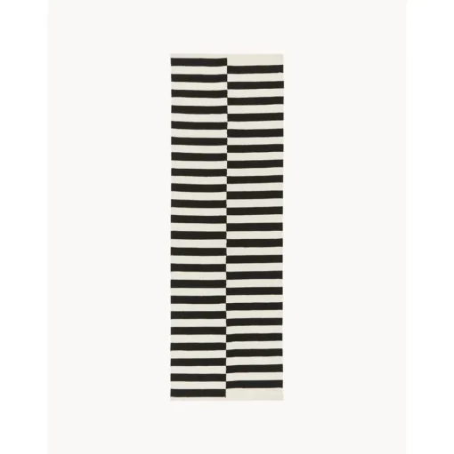 Passatoia Kilim A Righe Tessuta A Mano Donna