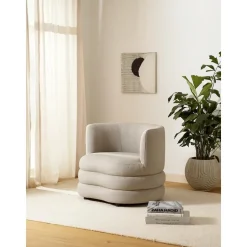 Poltrona Di Design In Boucle Solomon